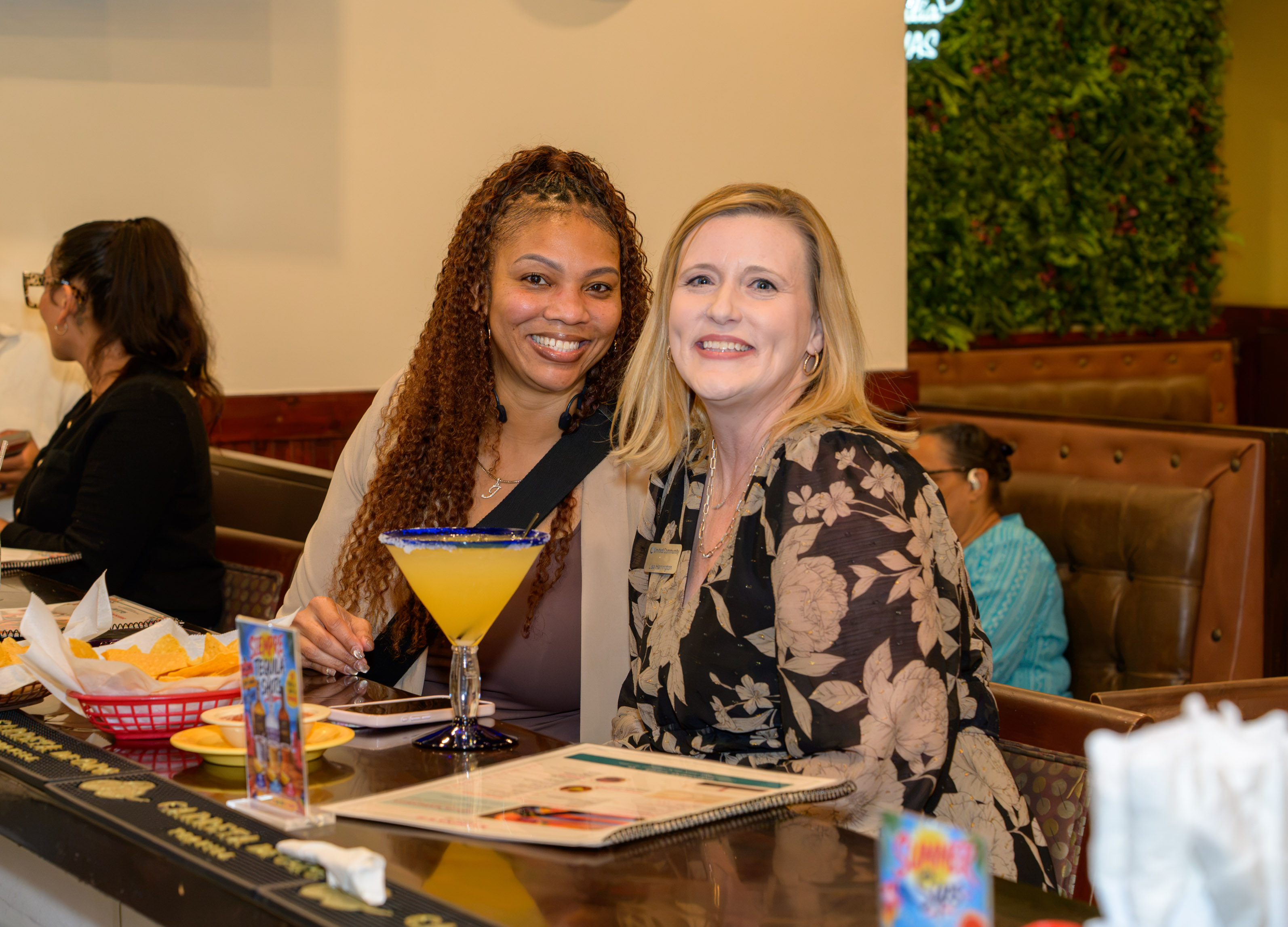 Guests enjoying a margarita at Katrina's II